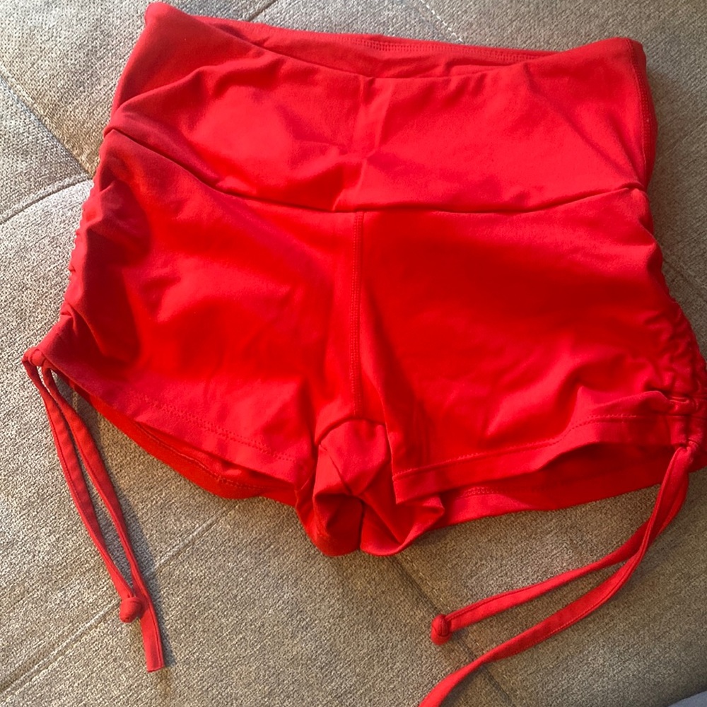 Ryderwear Scrunch Butt Size Medium Side Tie Booty Shorts